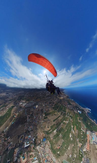 Vuelo Parapente Tenerife Teide (2200 metros) - Taking off high above the Cañadas del Teide