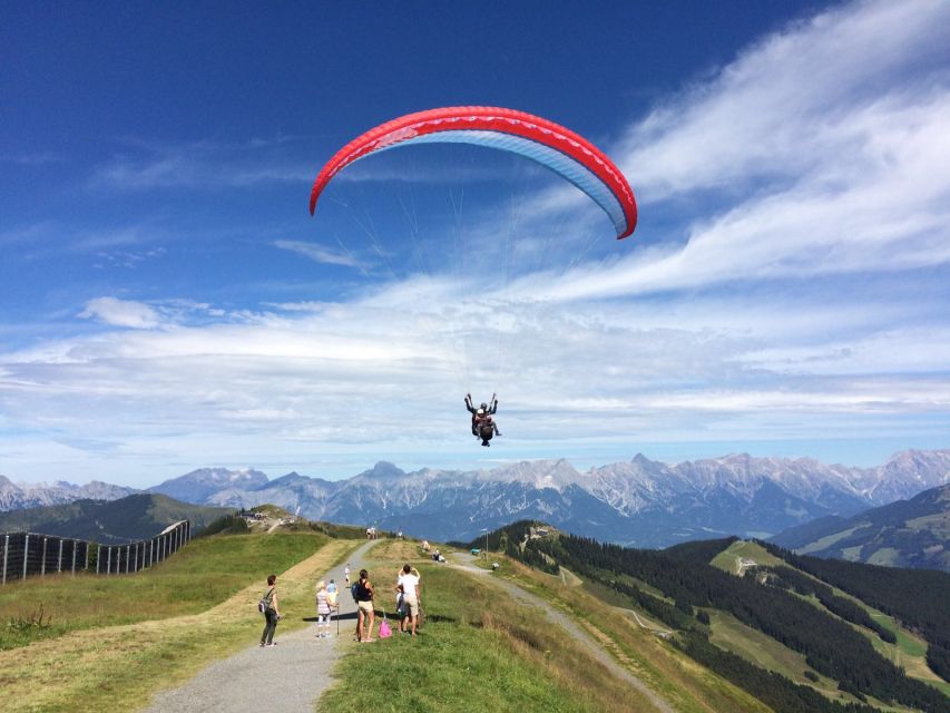Zell am See: Schmittenhöhe Tandem Paragliding Flight - Taking off from Schmittenhöhe at 2,000 meters