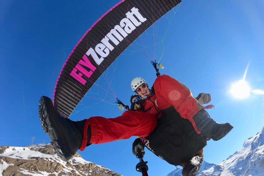 Zermatt: Paragliding Passenger Flight with Matterhorn Views - Riding up to Rothorn or Gornergrat