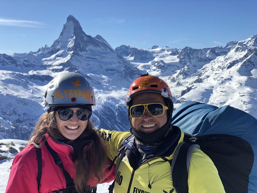 Zermatt: Paragliding Tandem Flight - Flying toward the Matterhorn from Unterrothorn