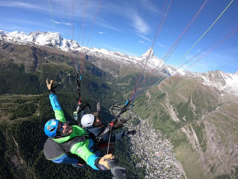 Zermatt: Tandem Paragliding Flight - Best Matterhorn Views - The ride to takeoff takes about 30 minutes